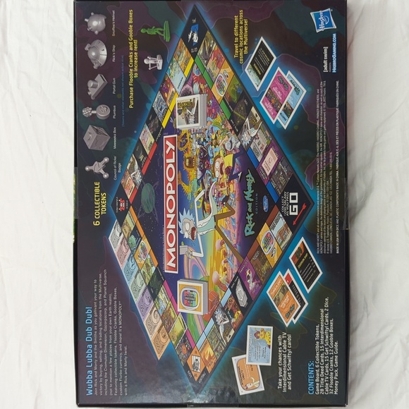NWT Rick & Morty Monopoly New in box Board Game - Picture 4 of 5